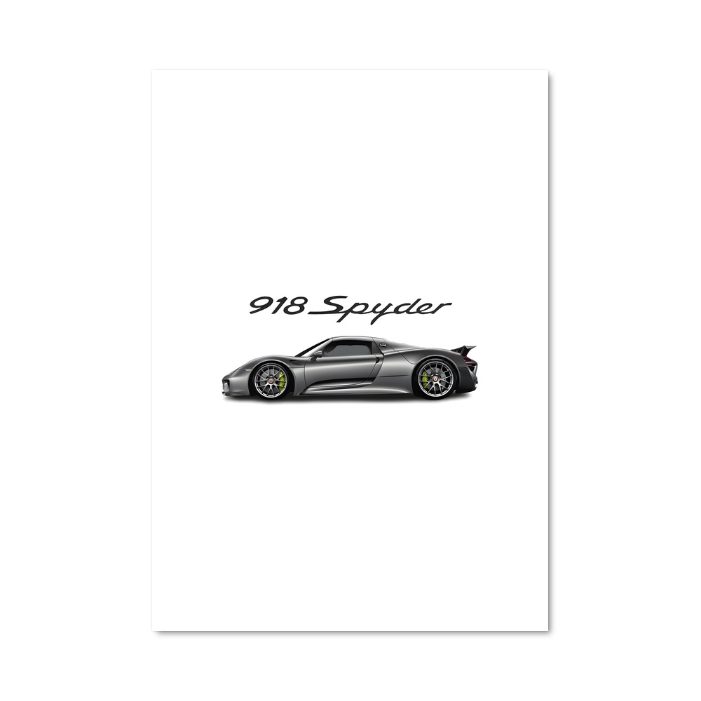 Poster 911 Black Beauty